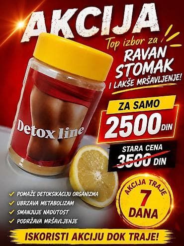 Lične stvari: Detox line / detox prah za ravan stomak i podršku mršavljenju Detox — 1