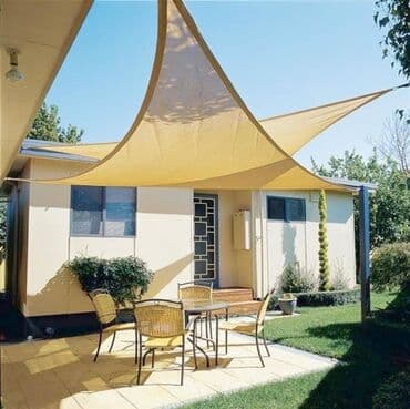 paviljon forma ideale: IBIZA tenda za dvoriste, tenda za terase, trougao, platno Trouglasta — 3