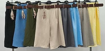 Šortsevi, Bermude: Zenske bermude sa kaišem -2200 din — 2