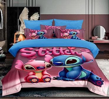 Bed sheets: Dečija posteljina sa printom crtanih junaka. Set od 3 dela. Više — 1