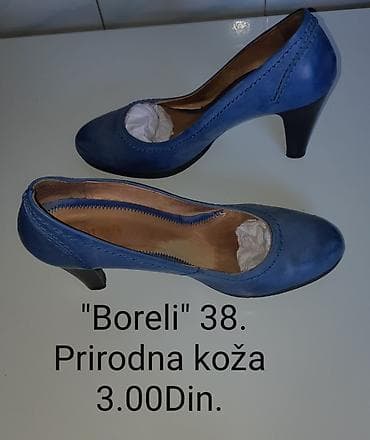 rieker sandale polovne: Boreli ženske salonke – broj 38 - Materijal: prava koža (gornjište i — 2