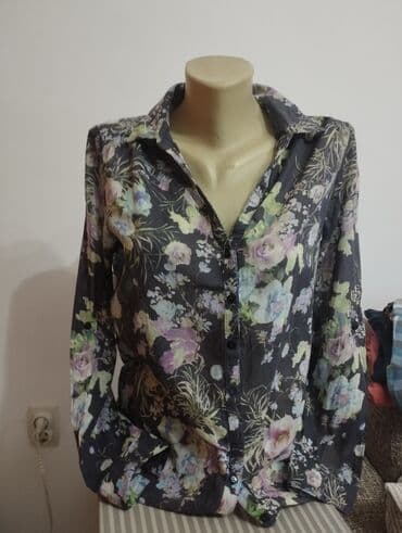 c a spavacice za trudnice: M (EU 38), Floral, color - Black — 2