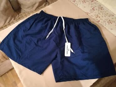 pantalone za punije: Šorc, 7XL (EU 66), bоја - Tamnoplava, Poliester — 2