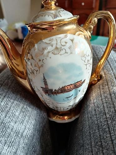 Porcelanski čajnik “Venezia – Panorama”, Bavaria - Materijal: fini