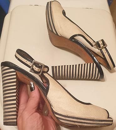 Michael KORS original sandale, kožni djon, gore materijal, štikla na lalafo.rs Michael KORS original sandale, kožni djon, gore materijal, štikla