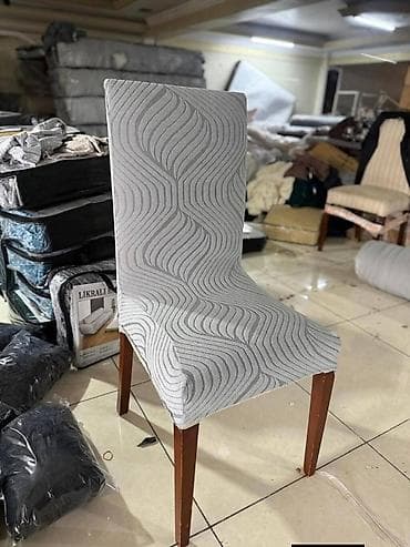 suvo cvece za vazu: Elastične navlake za stolice,reljefni talasasti dezen. - Materijal — 1