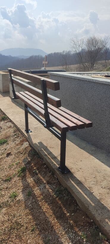 forma ideale ugaone garniture sa zicanim jezgrom: Bench, Metal, color - Black, New — 2