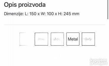 fenjeri na baterije: Šifra:90151 Brend: MITEA Lighting Barkod: Osnovno pakovanje:1.00 kom — 2