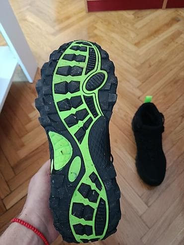 pertle za timberland cipele: Planinarske/treking cipele – crne sa zelenim detaljima. jedna kopca — 1