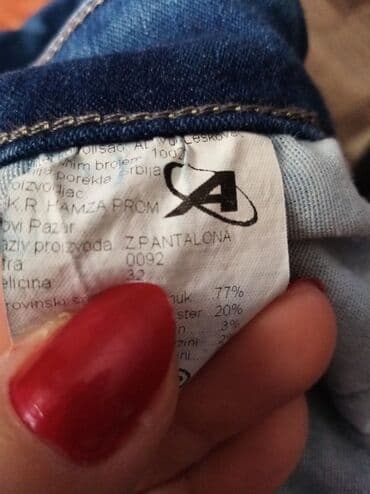 Jeans: 32br farke. Uzivo jako lepe 1000din — 5