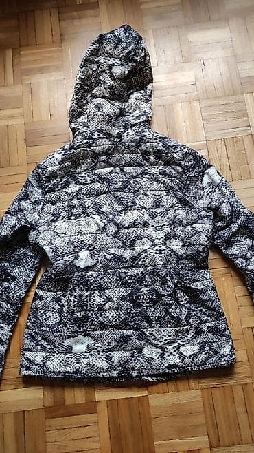 leopard haljina: Mango ženska jakna sa kapuljačom – pufasti model - Brend: MANGO — 4