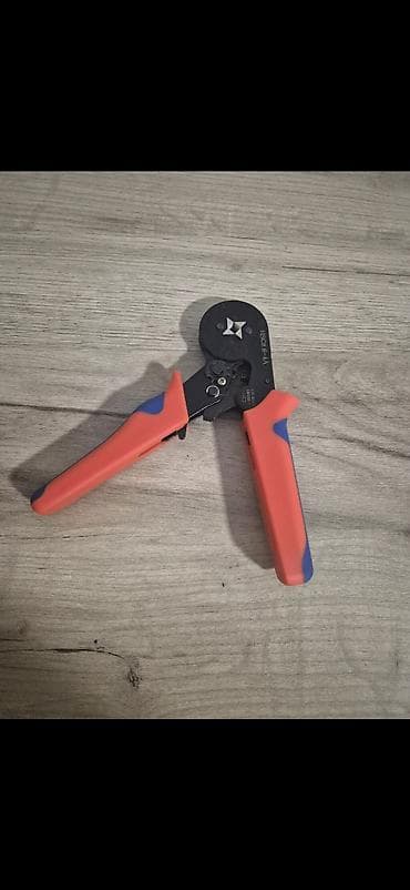 testere za tehnicko: Klešta za krimpovanje ferula (nastavaka za kablove) – model HSC8 6‑4A — 3