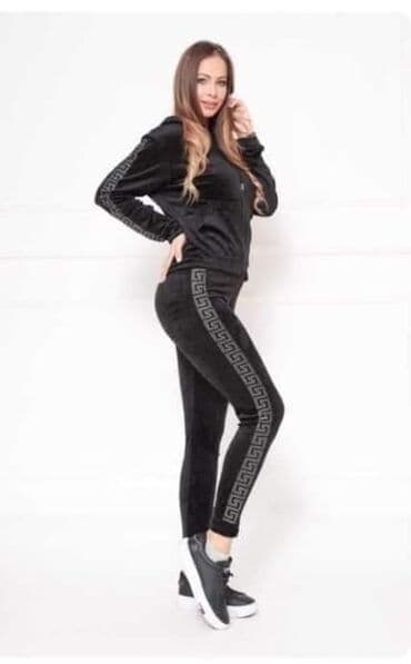 Women's Clothing: Komplet plisane trenerke sa cirkonima,Versaci — 1