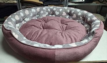 sklopiva ograda za pse: Krevet okrugli za kućne ljubimce. Udoban,dubok ležaj sa — 2