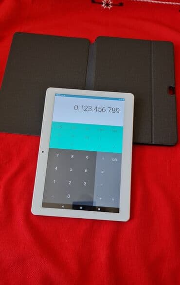 knjiga i zvucnik: Tablet sa 2 sim kartice kao nov sve radiveliki 10 inca, ekstra — 5