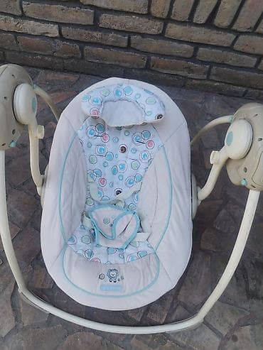 trenerke za decake: Ljuljaška za bebe - Električna ljuljaška sa bočnim konzolama i — 3