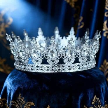 🔥Luksuzne krune i tijare – svečani aksesoari za venčanja, krunisanja