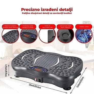 zverici 2: Vibraciona ploča, mašina za mršavljenje, masažer za celo telo sa — 6