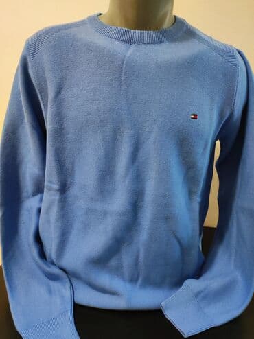 Kape i aksesoari: Džemper, Tommy Hilfiger, bоја - Siva, Pamuk — 3