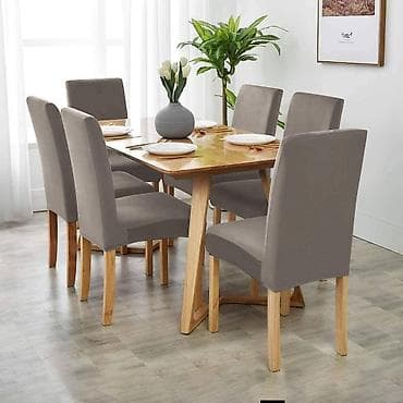 Ormari: Navlake za stolice Paket sadrži 6 komada Materijal-pliš Cena-2.700 — 2