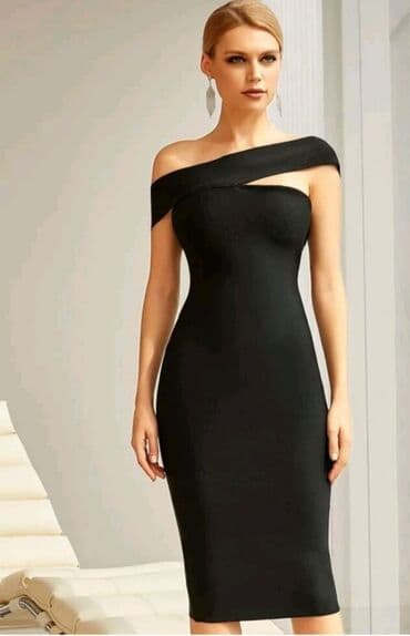 mango haljine crna gora: 2XL (EU 44), color - Black, Cocktail, With the straps — 18
