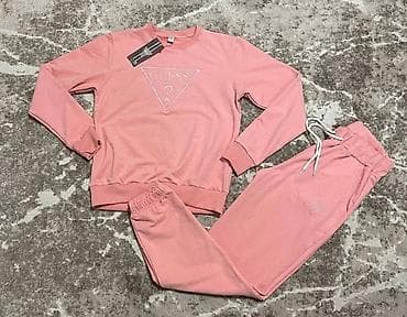 slim fit kroj: Ženski komplet trenerke – duks i donji deo S M L XL 2XL - Model — 4