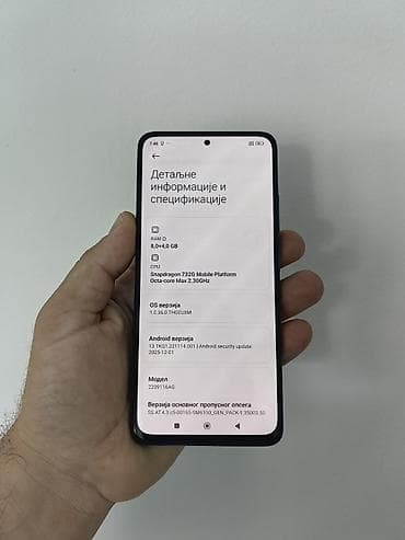 ajfon 12 pro: Xiaomi Redmi Note 12 pro sa 8/256gb memorije, dual sim sim free. Dobro — 4