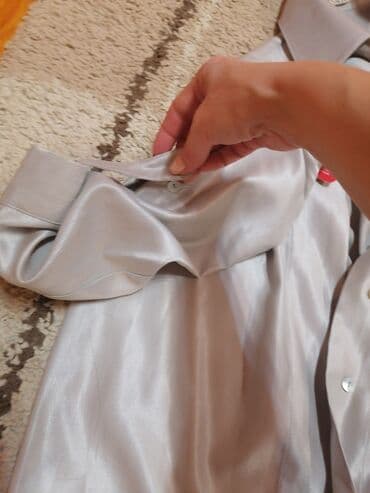 svecane haljine sa cirkonima: M (EU 38), color - Silver, Long sleeves — 6