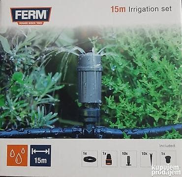 FERM sistem za navodnjavanje – 15 m Komplet za efikasno zalivanje