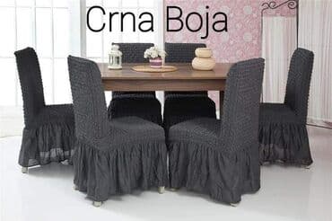 Rastegljiva navlaka za stolicu CENA SETA 2590 DIN( 6 KOMADA) Kada na lalafo.rs Rastegljiva navlaka za stolicu CENA SETA 2590 DIN( 6 KOMADA) Kada