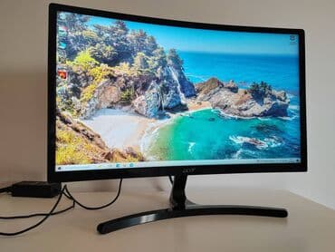 povezivanje ugradne rerne i ploce: Acer Zakrivljen Monitor Nitro 144Hz Acer zakrivljen monitor ED242QR — 5