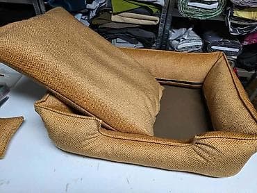 sklopiva ograda za pse: Krevet luksuzni ležaj za pse i mačke. - Mekani pravougaoni ležaj sa — 6