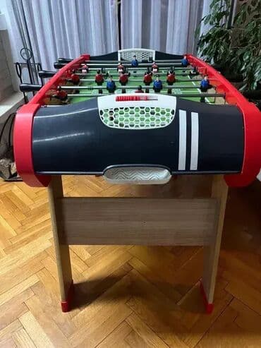 akusticna bas gitara sa zvucnikom: *** AKCIJA *** #2217 Kvalitetni, veliki stoni fudbal - **Smoby Soccer — 6