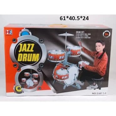 Dečiji set bubnjeva – Jazz Drum Komplet za male muzičare, preporučen