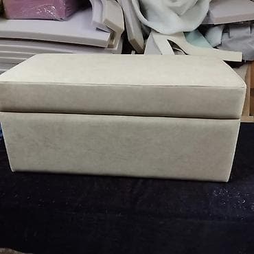 bastenske klupe i stolovi od drveta: Tapacirana klupa/sanduk za odlaganje - Multifunkcionalna tapacirana — 2