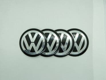 Tuning oprema: VOLKSWAGEN-plastificirane nalepnice za felne-set od 4 komada — 1