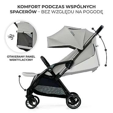 Kolica za bebe: KINDERKRAFT KOLICA APINO DOVE GREY (SKU: KSAPIN00GRY) Lagana — 2