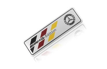 Vozila: Samolepljiva metalna pločica - AMG EDITION (MERCEDES) Samolepljiva — 1