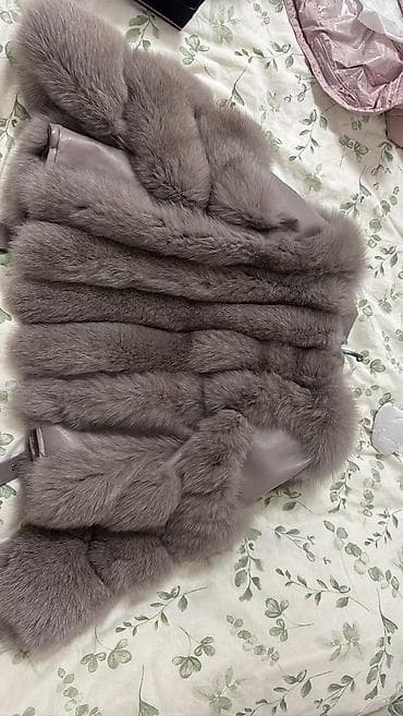 Skirts: Siva ženska bunda - prirodno krzno, nošena svega 4 puta, u potpuno — 2