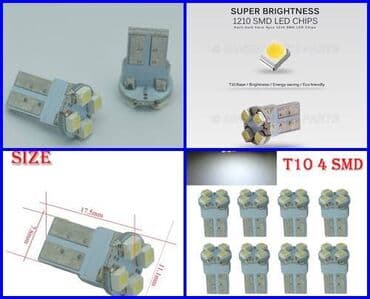 zvezdano nebo auto: Slika 1 120din Led sijalica T10 smd 4 (1) bela boja 12v, 1w — 1