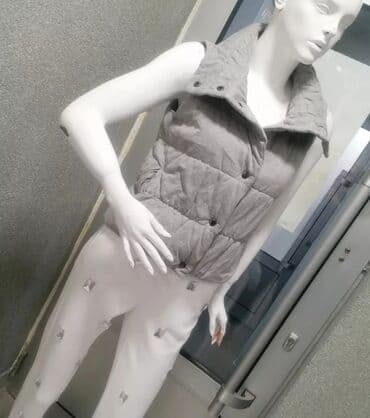 prsluk sa kapuljacom: S (EU 36), Pamuk, bоја - Siva — 3