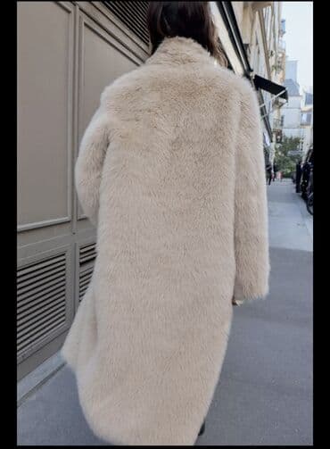 lidl prsluk sa dva lica: S, With lining, Faux fur, color - Khaki — 3