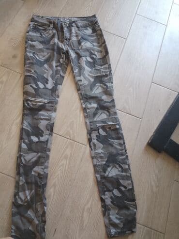 Pantalone: S (EU 36), Ravne nogavice