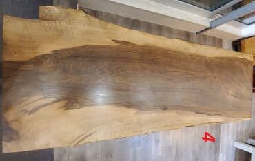 Ostali nameštaj: Slika 1 I 2 Naš sto je ručno izrađen od punih sibirskih arišovih greda — 6