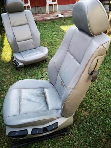 auto amortizeri: Prednja sedistaza bmw e46 coupe,kozna,stanje solidno. Vozacevo — 8