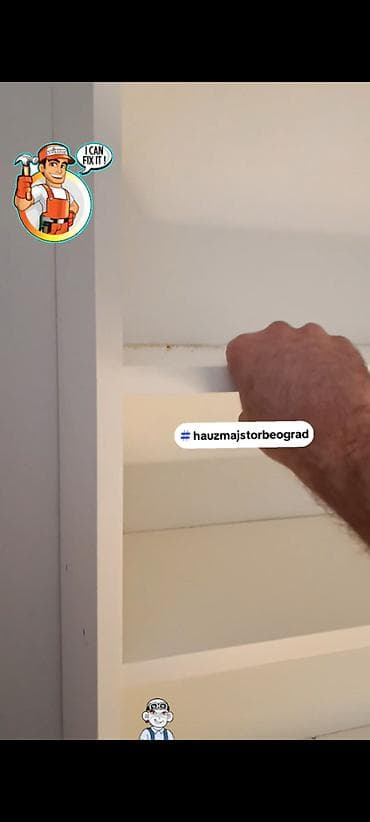 usluge somborski oglasi: Fiskiranje namestaja za zid zbog bezbednosti dece zbog prevrtanja — 6