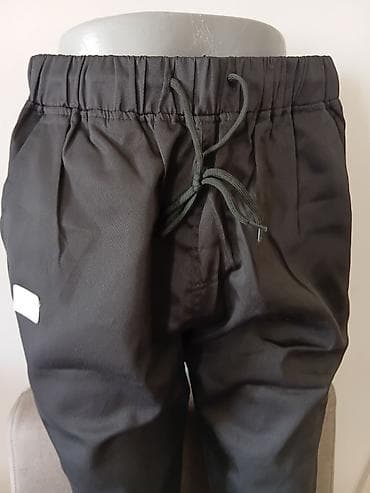 tasne mona: Muške radne pantalone – modeli sa gumom u struku - Materijal: čvrsta — 6