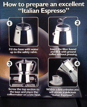 posude za ulje i sirce: BIALETTI za Espresso kafu ITALY 3 PUTA JAČA kafa-Italy, POVOLJNA — 2