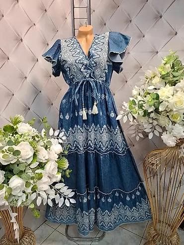 Boho maxi haljine – više dezena - Model: duga boho/etno haljina