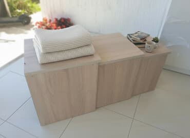 komode i vitrine: Trio stocic (tri stocica u jednom kada se razvuku). Moze da se uradi — 1